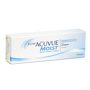 Acuvue 1 Day Moist Toric for Astigmatism - 30 pack