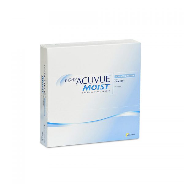 Acuvue 1 Day Moist Toric for Astigmatism - 90 pack